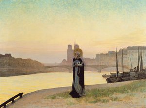 St. Genevieve, 1885 de Edmond François Aman Jean